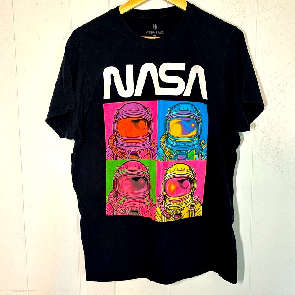 Hyper Space Men’s NASA Short Sleeve Tee Shirt